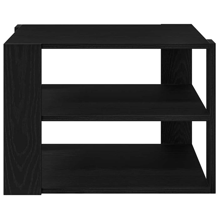 Masa de Cafea Stejar negru 59,5 x 59,5 x 40 cm Lemn compozit - WALTI WALTI