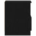 Dulap de noapte Stejar Negru 40 x 40 x 50 cm Lemn compozit - WALTI WALTI