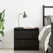 Dulap de noapte Stejar Negru 50 x 40 x 43,5 cm Lemn compozit - WALTI WALTI