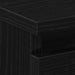 Dulap de noapte cu sertar 2 pcs Stejar Negru 50 x 40 x 43,5 cm - WALTI WALTI