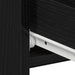 Dulap de noapte cu sertar 2 pcs Stejar negru 40 x 35 x 62.5 cm - WALTI WALTI