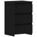 Dulap de noapte cu sertar 2 pcs Stejar negru 40 x 35 x 62.5 cm - WALTI WALTI