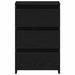Dulap de noapte cu sertar 2 pcs Stejar negru 40 x 35 x 62.5 cm - WALTI WALTI