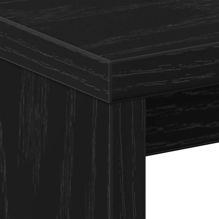 Dulap de noapte Stejar negru 40 x 30 x 40 cm Lemn compozit - WALTI WALTI