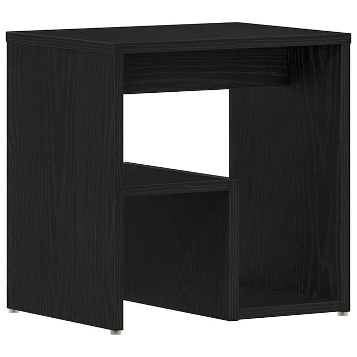 Dulap de noapte Stejar negru 40 x 30 x 40 cm Lemn compozit - WALTI WALTI
