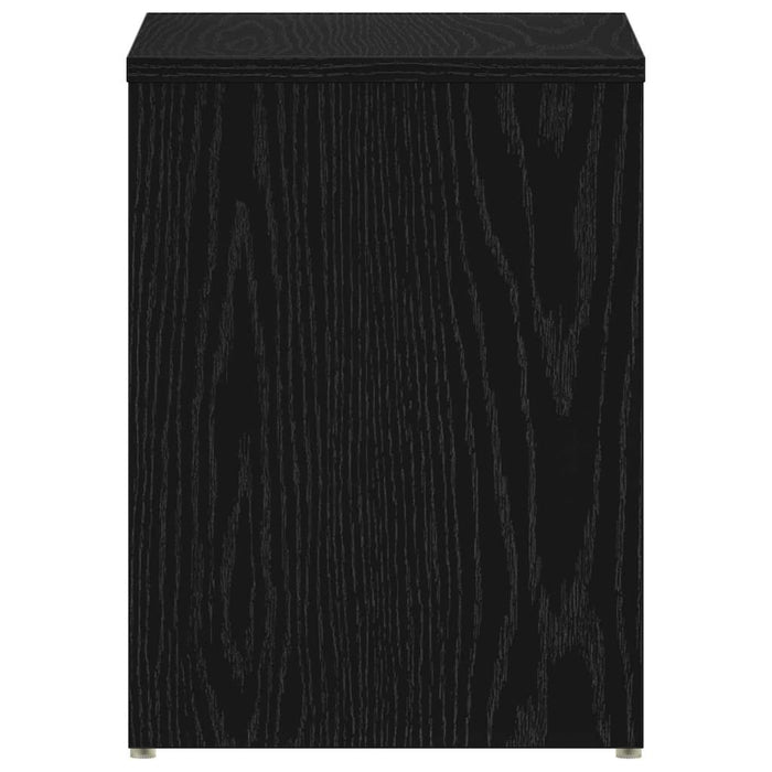 Dulap de noapte Stejar negru 40 x 30 x 40 cm Lemn compozit - WALTI WALTI