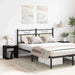 Dulap de noapte 2 pcs Stejar negru 40 x 30 x 40 cm - WALTI WALTI
