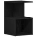 Dulap de noapte Stejar negru 35 x 35 x 55 cm Lemn compozit - WALTI WALTI
