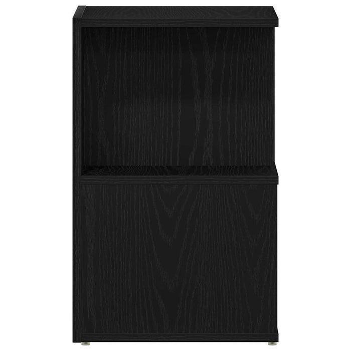 Dulap de noapte Stejar negru 35 x 35 x 55 cm Lemn compozit - WALTI WALTI