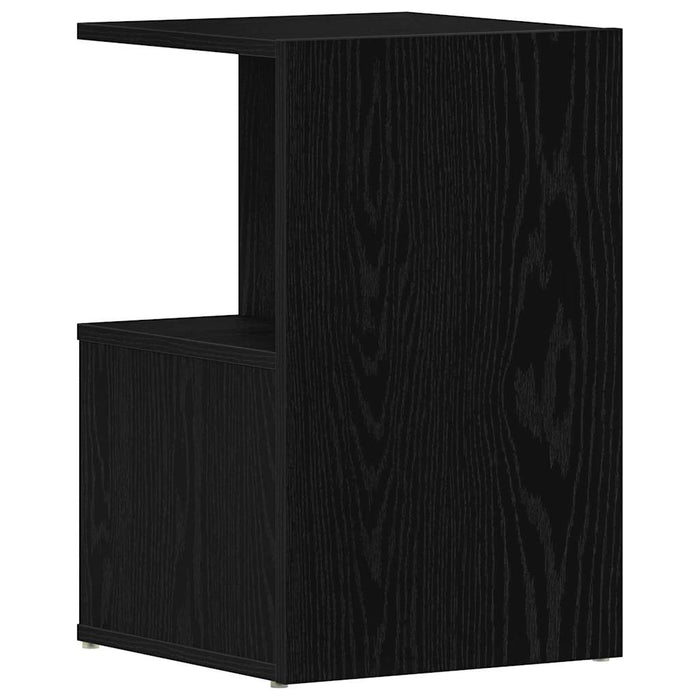 Dulap de noapte 2 pcs Stejar negru 35 x 35 x 55 cm - WALTI WALTI