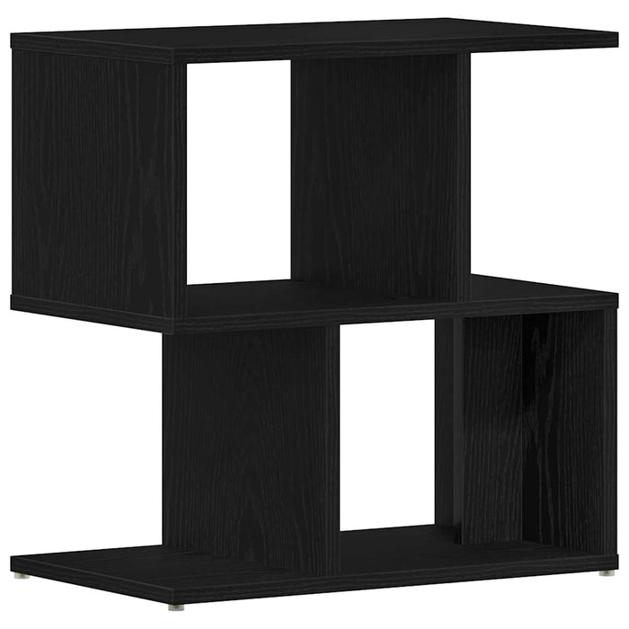 Dulap de noapte Stejar Negru 50 x 30 x 51,5 cm Lemn compozit - WALTI WALTI