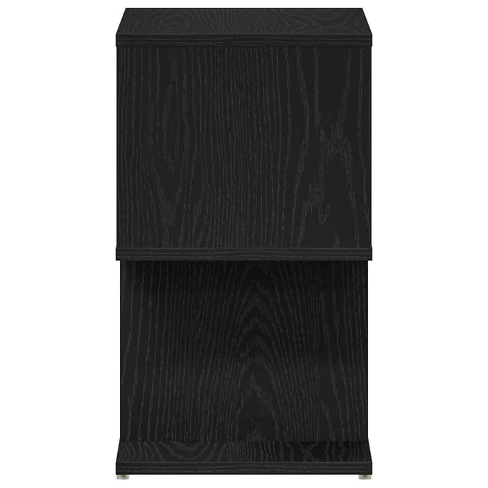 Dulap de noapte Stejar Negru 50 x 30 x 51,5 cm Lemn compozit - WALTI WALTI