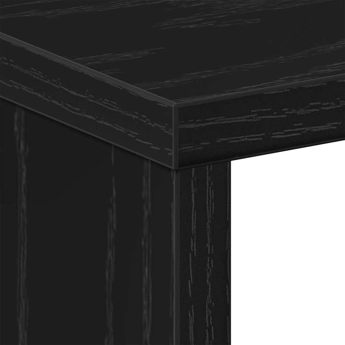 Dulap de noapte 2 pcs Stejar Negru 50 x 30 x 51,5 cm - WALTI WALTI