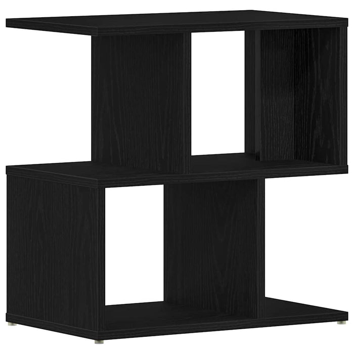 Dulap de noapte 2 pcs Stejar Negru 50 x 30 x 51,5 cm - WALTI WALTI