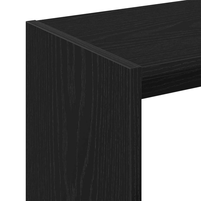 Masă laterală Stejar Negru 50 x 26 x 50 cm Lemn compozit - WALTI WALTI