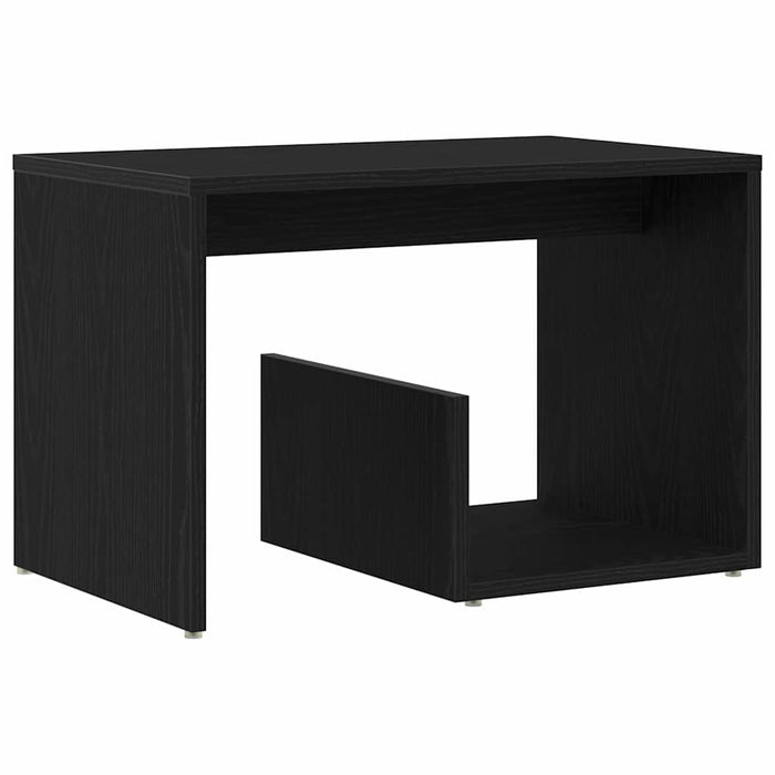 Masă laterală Stejar Negru 59 x 36 x 38 cm Lemn prelucrat WALTI