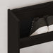 Dulap pentru pantofi de perete cu raft 2 pcs Stejar negru - WALTI WALTI