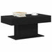 Masă de cafea Stejar negru 96 x 50 x 45 cm Lemn compozit - WALTI WALTI