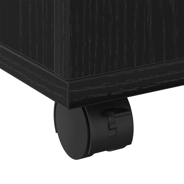 Masă de cafea Stejar negru 60 x 60 x 38 cm Lemn compozit - WALTI WALTI