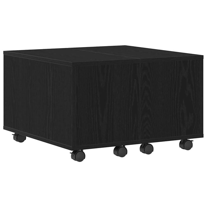 Masă de cafea Stejar negru 60 x 60 x 38 cm Lemn compozit - WALTI WALTI