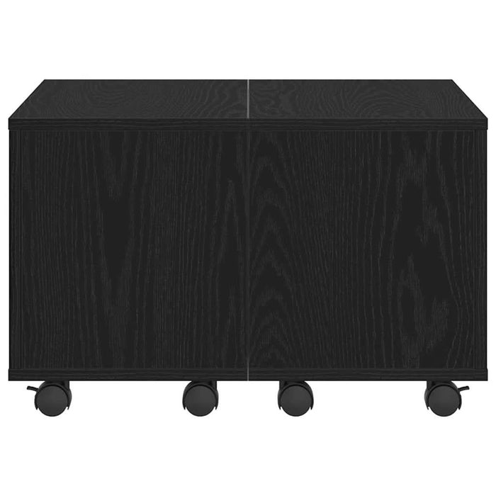 Masă de cafea Stejar negru 60 x 60 x 38 cm Lemn compozit - WALTI WALTI