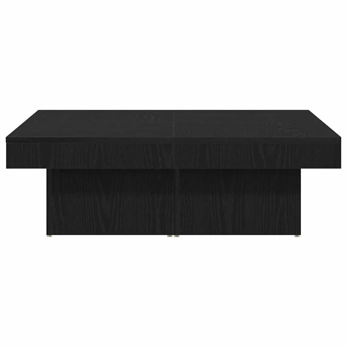 Masă de cafea Stejar negru 90 x 90 x 28 cm Lemn compozit - WALTI WALTI