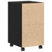 Dulap lateral cu roți cu roata Stejar Negru 33 x 38 x 60 cm - WALTI WALTI