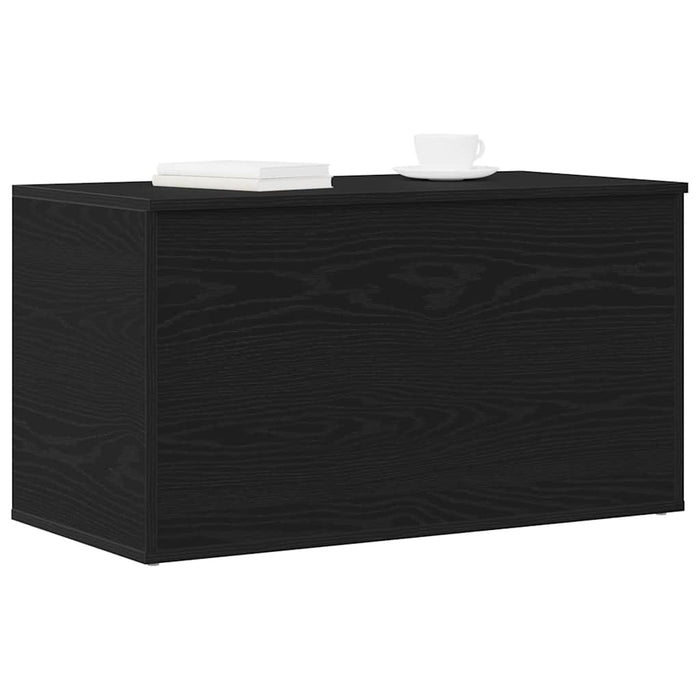 Cutie de depozitare Stejar Negru 84 x 42 x 46 cm Lemn compozit - WALTI WALTI