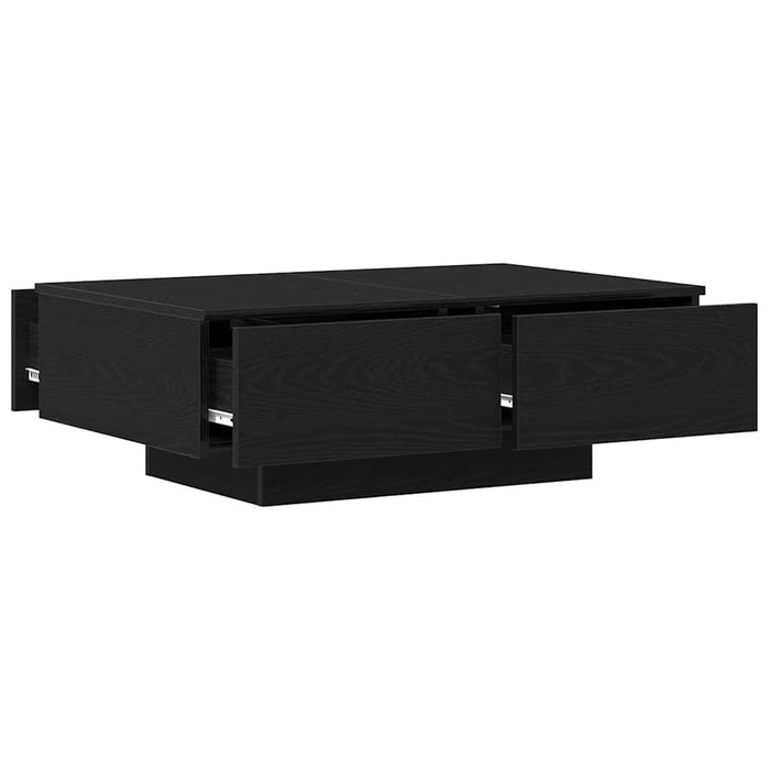 Masă de cafea Stejar Negru 90 x 60 x 31 cm Lemn compozit - WALTI WALTI