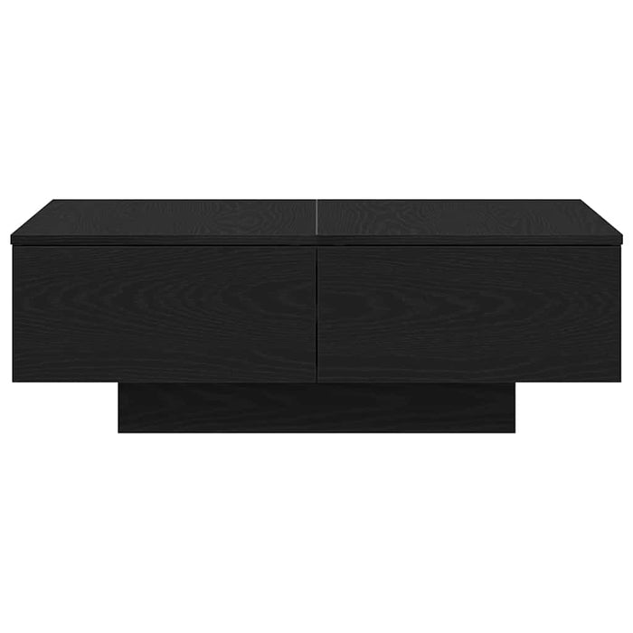 Masă de cafea Stejar Negru 90 x 60 x 31 cm Lemn compozit - WALTI WALTI