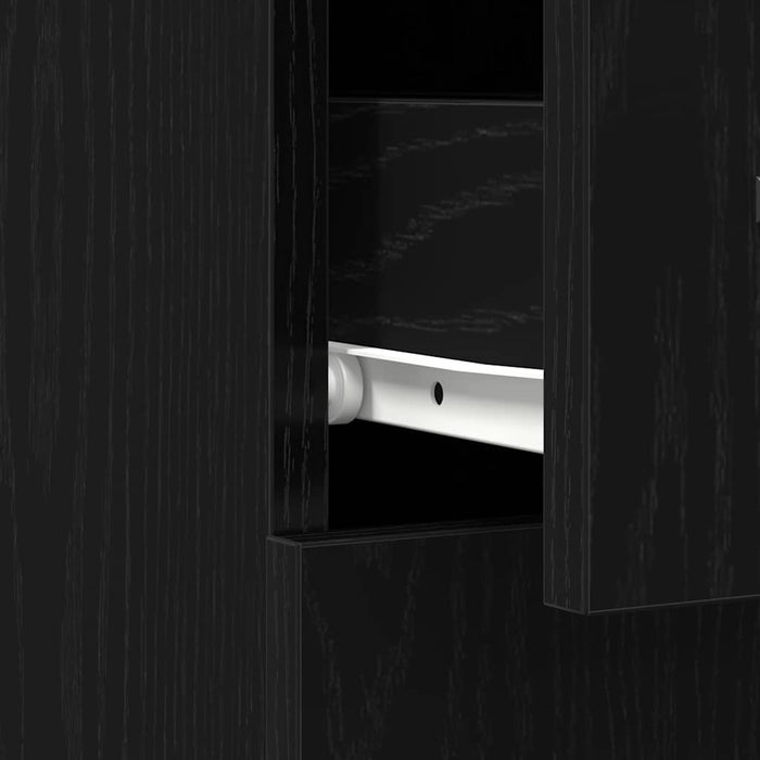 Dulap de farmacie Stejar negru 20 x 45.5 x 60 cm Lemn compozit - WALTI WALTI
