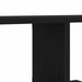 Raft TV montat pe perete cu raft Stejar negru 125 x 18 x 23 cm - WALTI WALTI