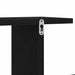 Raft TV montat pe perete cu raft Stejar negru 125 x 18 x 23 cm - WALTI WALTI