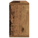 Raft de Perete 2 pcs Lemn vechi 80 x 15 x 26 cm Lemn compozit - WALTI WALTI