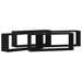 Rafturi de perete cu raft 4 pcs Stejar negru 60 x 15 x 23 cm - WALTI WALTI