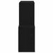 Raft de perete Stejar negru 76 x 15 x 53 cm Lemn compozit - WALTI WALTI