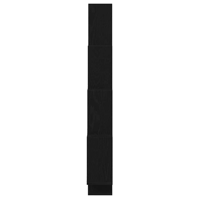 Raft de perete Stejar negru 90 x 15 x 119.5 cm Lemn compozit - WALTI WALTI