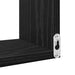 Rafters colțar de perete cu raft Stejar negru 40 x 40 x 49.5 cm - WALTI WALTI