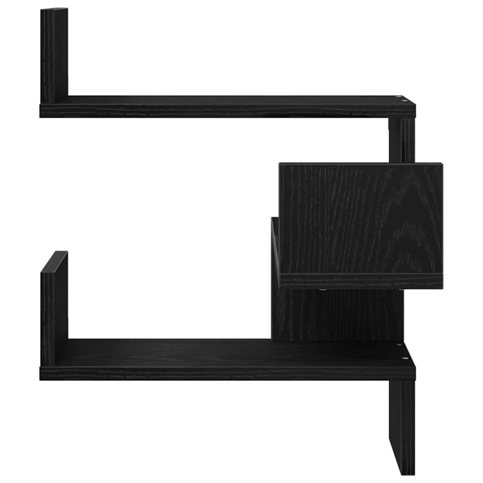 Rafters colțar de perete 2 pcs Stejar negru 40 x 40 x 49.5 cm - WALTI WALTI