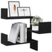 Rafters colțar de perete 2 pcs Stejar negru 40 x 40 x 49.5 cm - WALTI WALTI