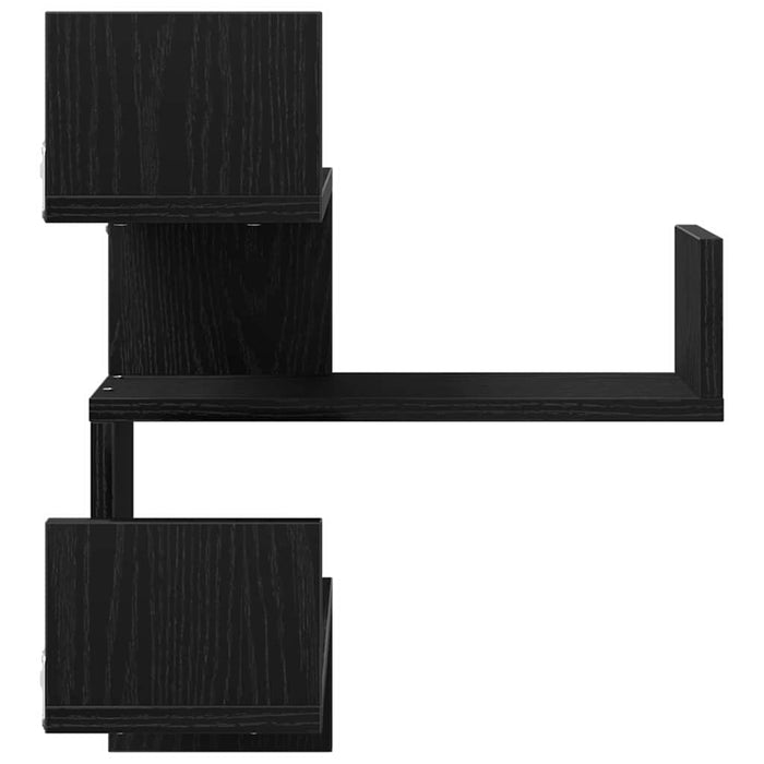 Rafters colțar de perete 2 pcs Stejar negru 40 x 40 x 49.5 cm - WALTI WALTI