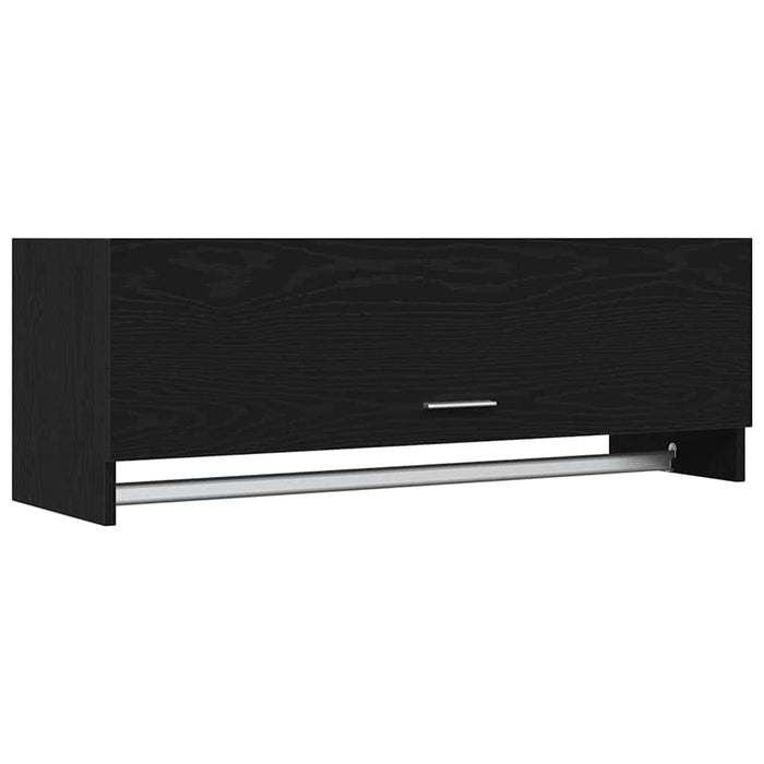 Dulap cu sertar Stejar Negru 100 x 32,5 x 35 cm Lemn compozit - WALTI WALTI