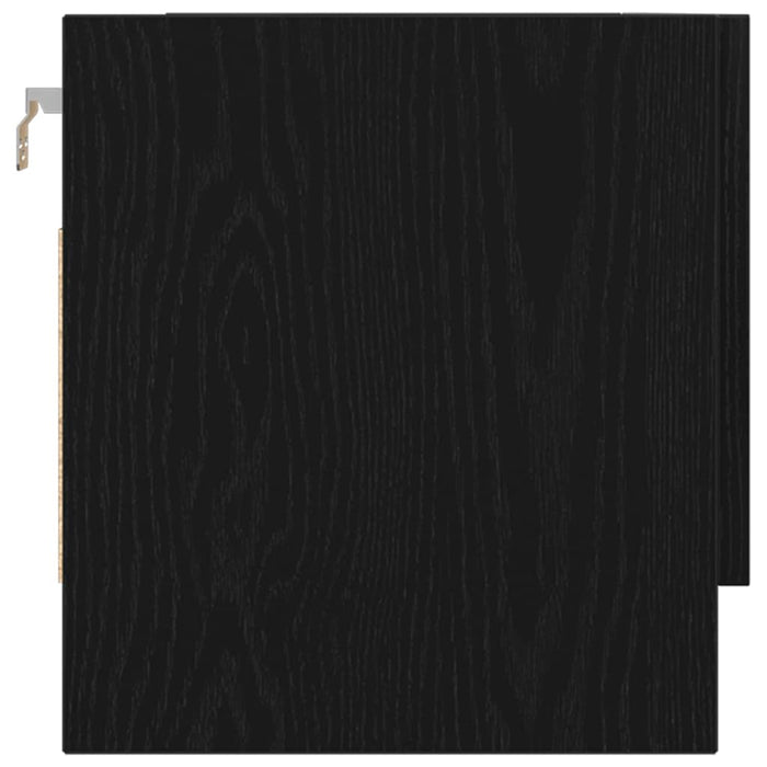 Dulap cu sertar Stejar Negru 100 x 32,5 x 35 cm Lemn compozit - WALTI WALTI