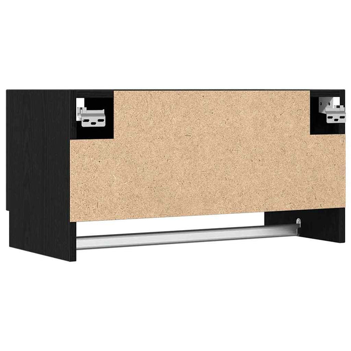 Dulap cu sertar Stejar Negru 70 x 32,5 x 35 cm Lemn compozit - WALTI WALTI