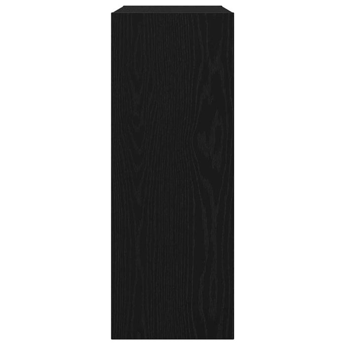 Masă de consolă Stejar Negru 78 x 30 x 80 cm Lemn compozit WALTI