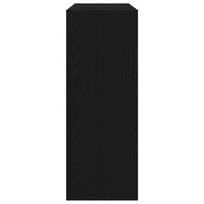 Masă de consolă Stejar negru 105 x 30 x 80 cm Lemn compozit WALTI