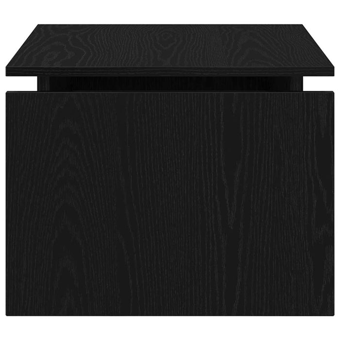 Masă de cafea Stejar Negru 68 x 50 x 38 cm Lemn compozit WALTI