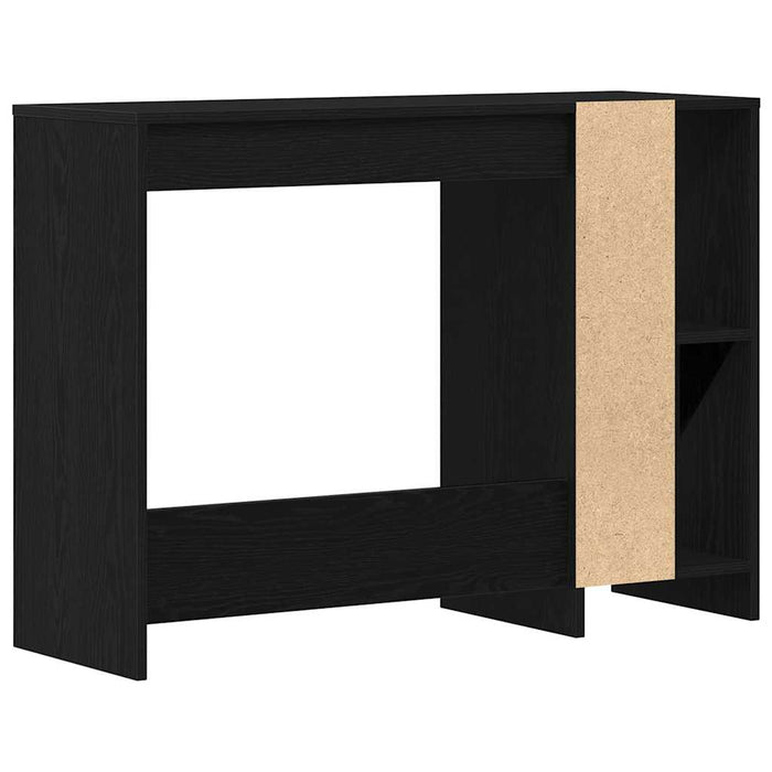 Birou cu raft Stejar Negru 102,5 x 35 x 75 cm Lemn compozit - WALTI WALTI