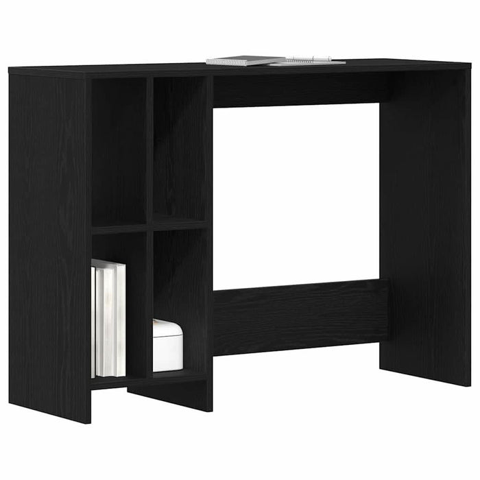 Birou cu raft Stejar Negru 102,5 x 35 x 75 cm Lemn compozit - WALTI WALTI