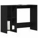 Birou cu raft Stejar Negru 102,5 x 35 x 75 cm Lemn compozit - WALTI WALTI